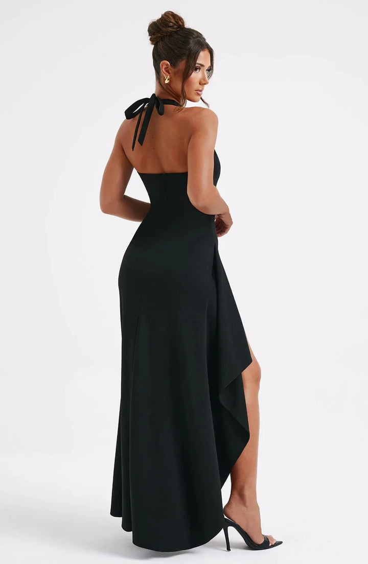Savanna V-Neck Halter Dress