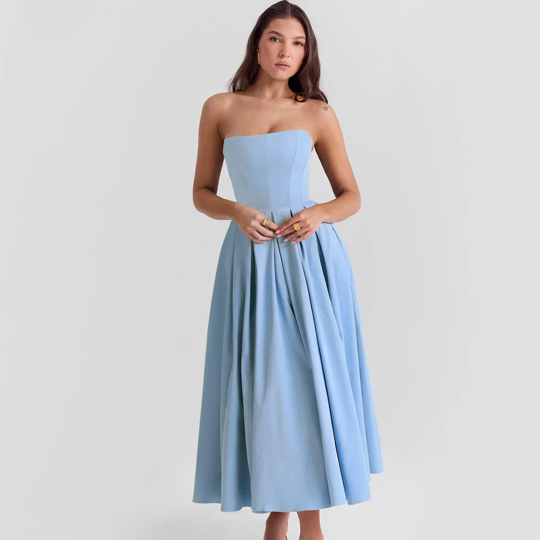 Zayla Strapless Maxi Dress Dress