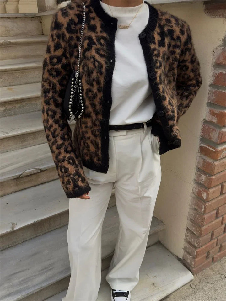 Kate Classic Leopard Cardigan