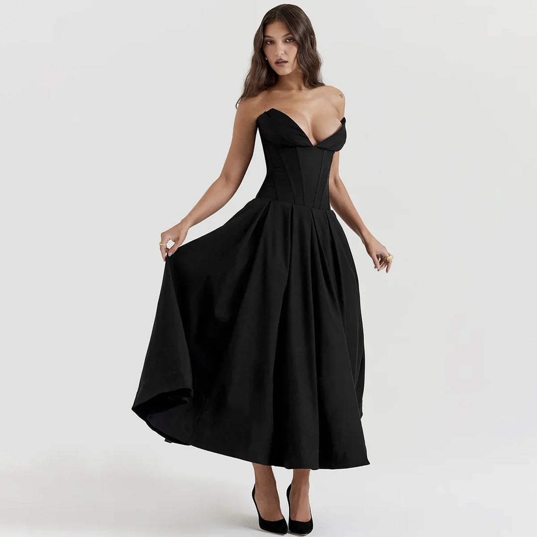 Aleena Strapless Maxi Dress