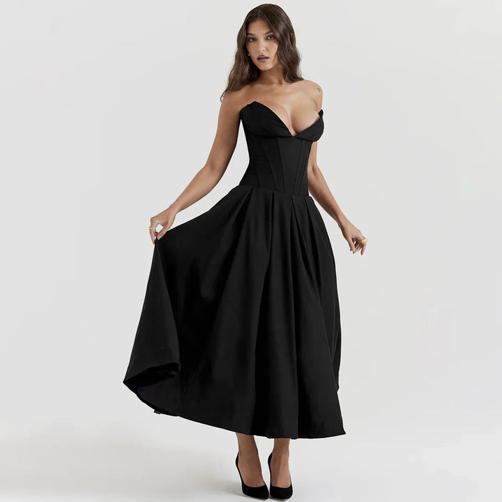 Aleena Strapless Maxi Dress