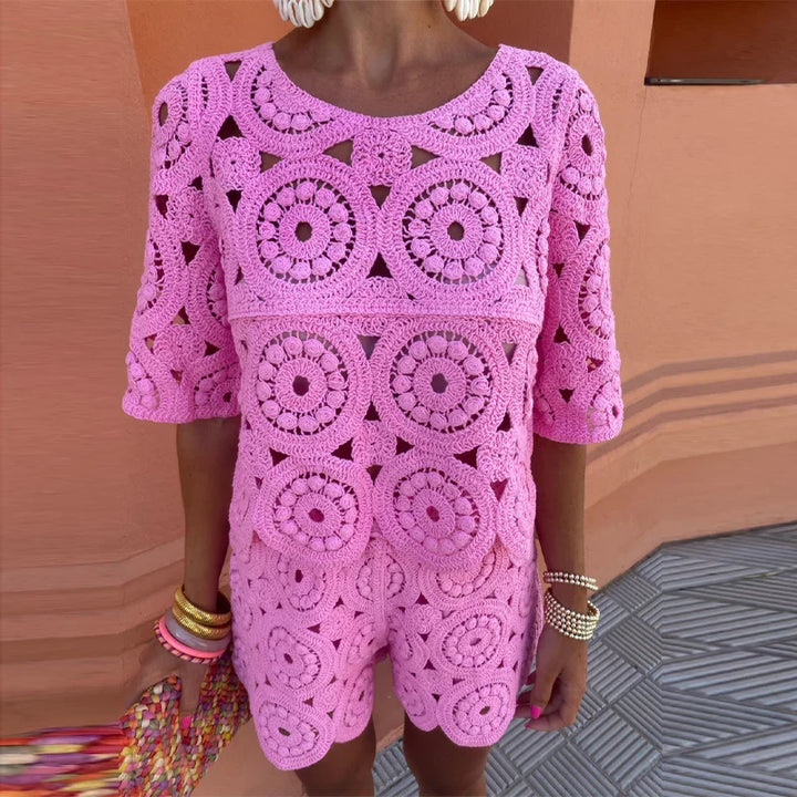 Harley Cut-Out Top & Shorts Set