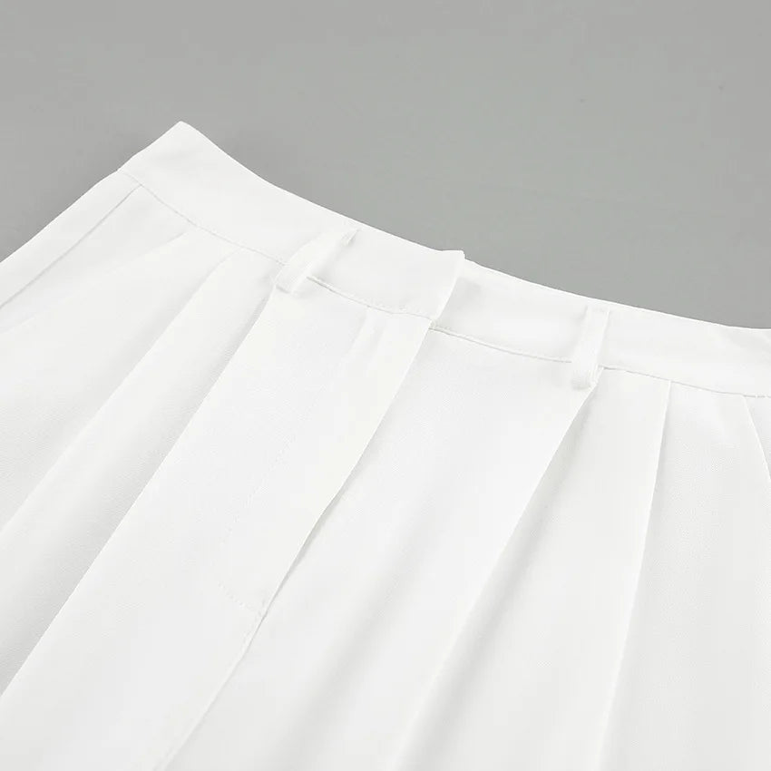 Mariana Casual White Pants