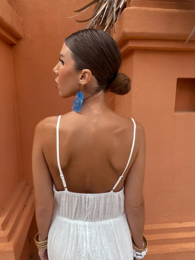 Ellis Slit V-Neck Dress