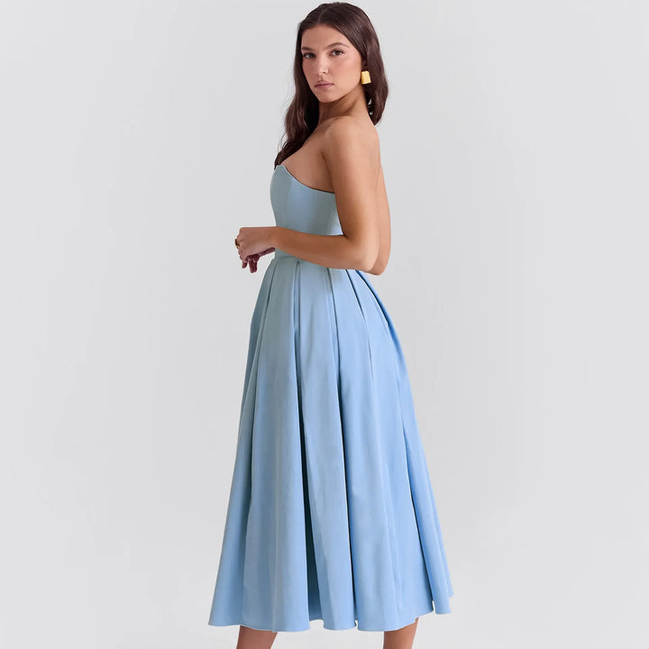 Zayla Strapless Maxi Dress Dress