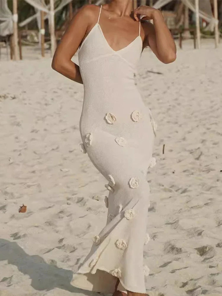 Aliza Spaghetti Strap Maxi Dress