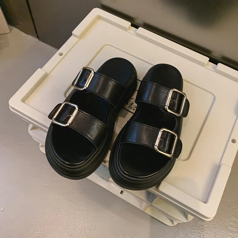 Sylvie Comfy Slip-On Sandals