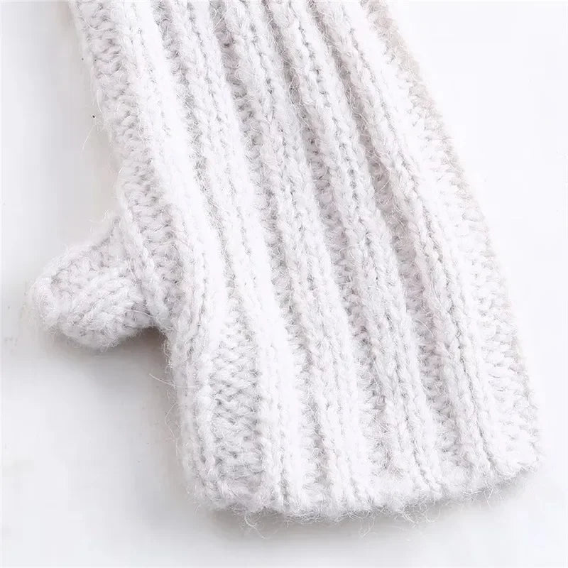 Alessia Knitted Ribbed Sweater