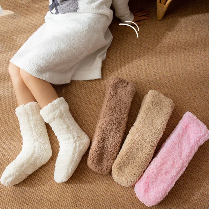 Hailey Cozy Fleece Socks