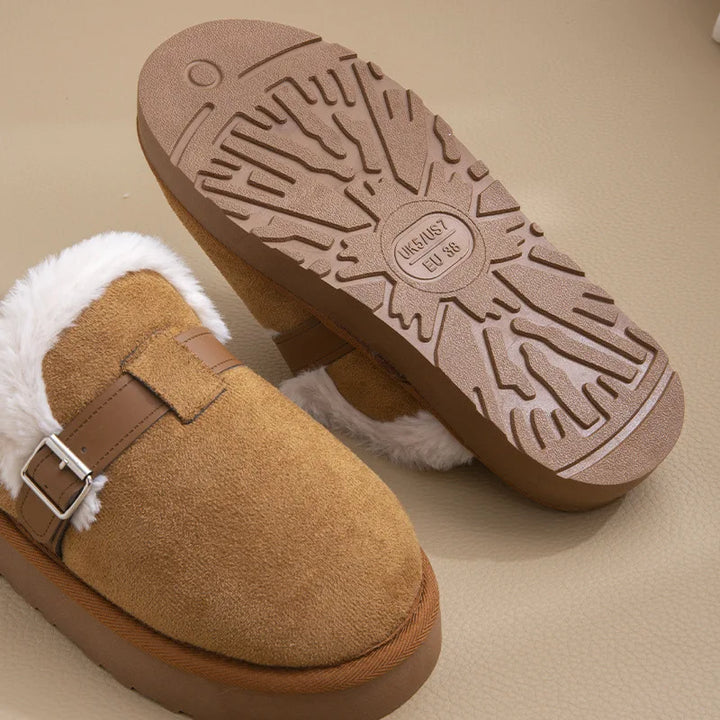 Elianna Cozy Fleece Slippers