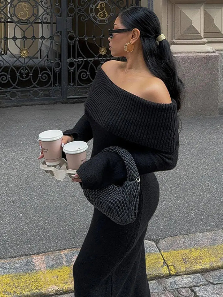 Mikaela Off-Shoulder Maxi Dress