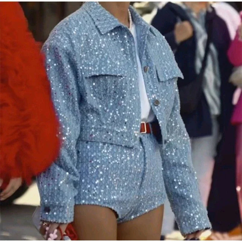 Mckenna Cardigan & Shorts Set