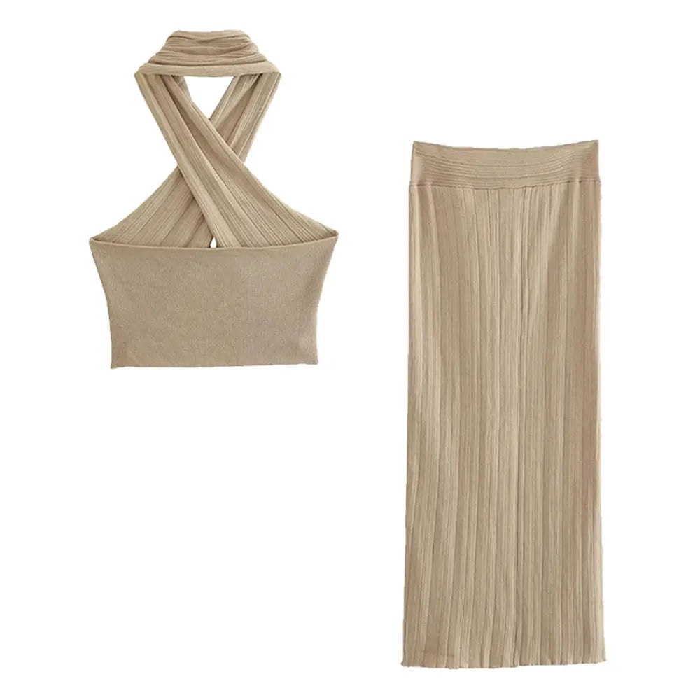 Maggie Long Skirt & Top Set