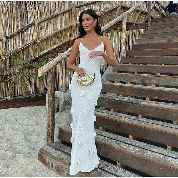 Aliza Spaghetti Strap Maxi Dress