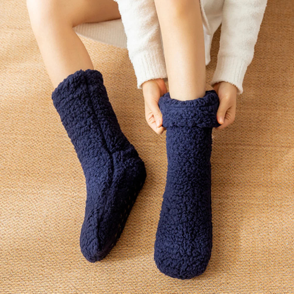 Hailey Cozy Fleece Socks
