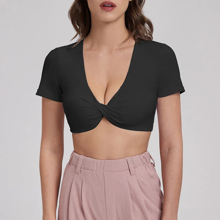 Margot Push-Up Crop Top