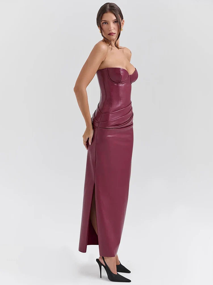 Skyla Strapless Maxi Dress