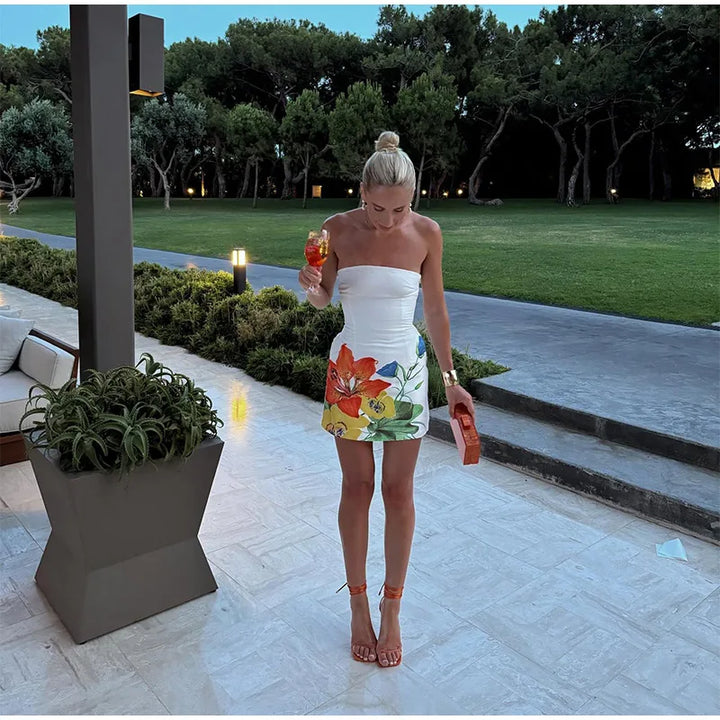 Ainara Off-Shoulder Mini Dress