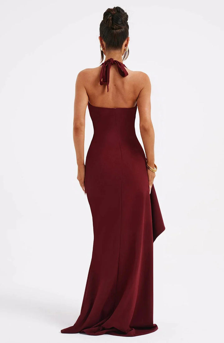 Savanna V-Neck Halter Dress