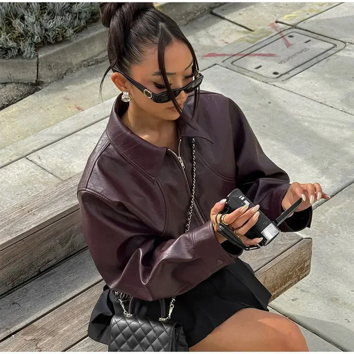 Melody Leather Jacket