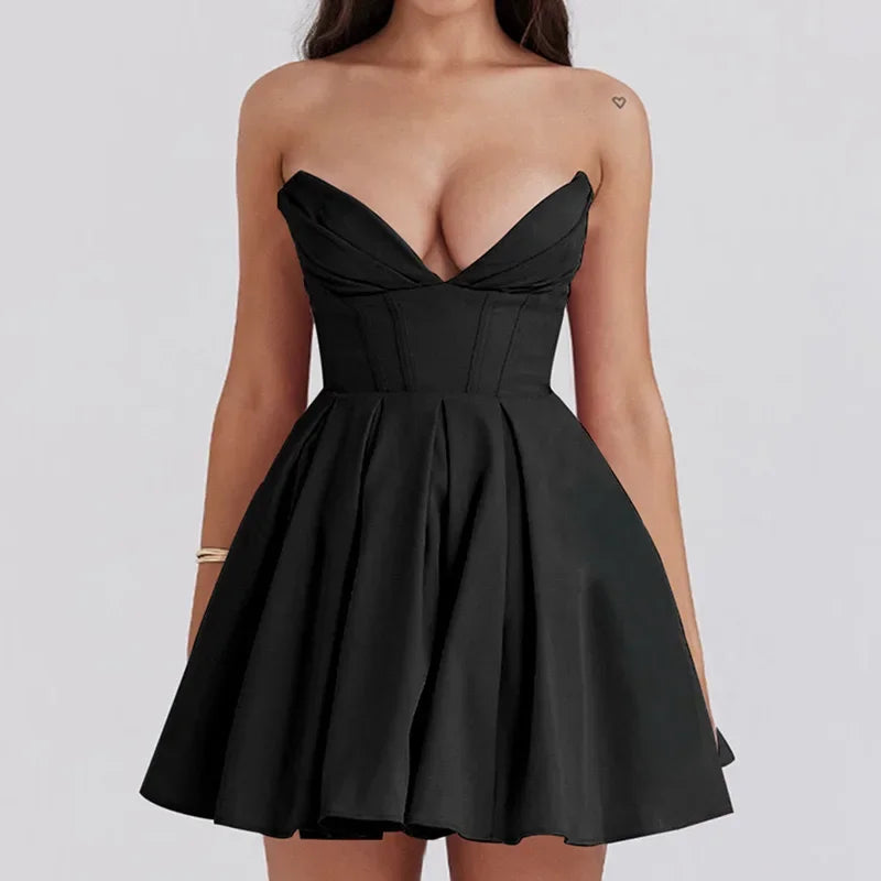 Arlette Corset Mini Dress
