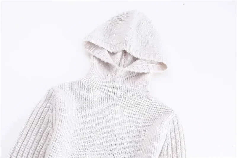 Alessia Knitted Ribbed Sweater