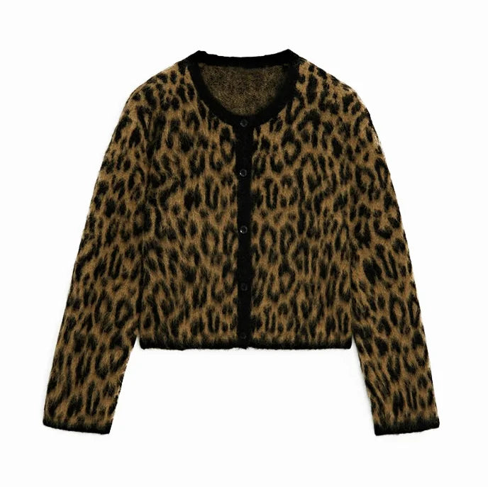 Kate Classic Leopard Cardigan