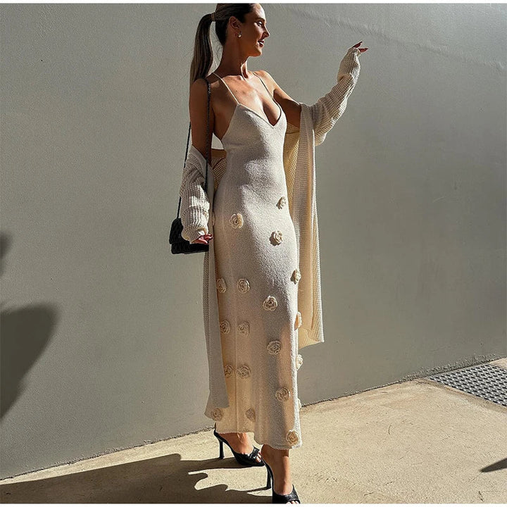 Aliza Spaghetti Strap Maxi Dress