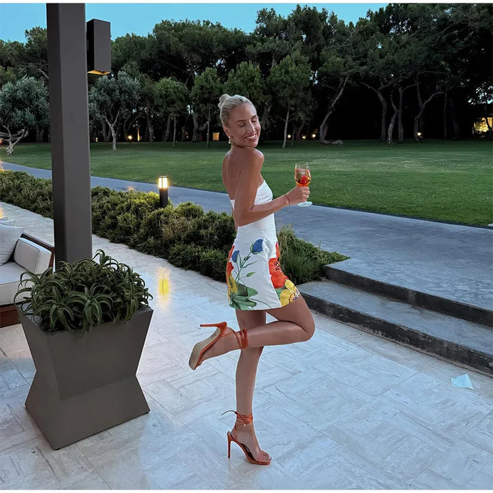 Ainara Off-Shoulder Mini Dress