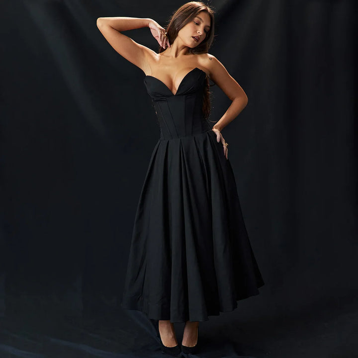 Aleena Strapless Maxi Dress