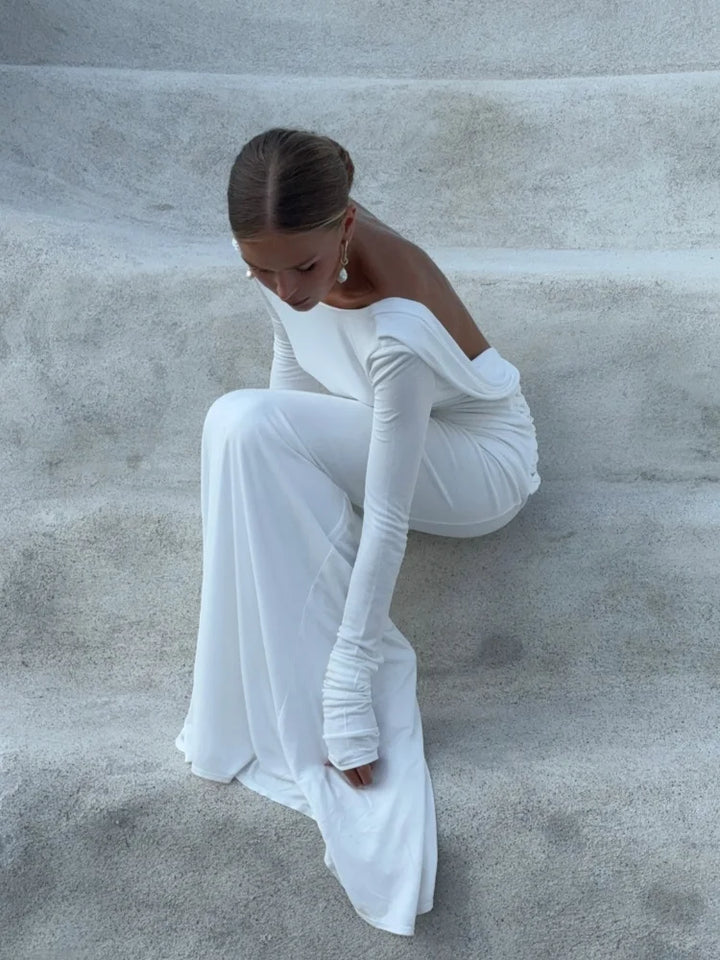 Averie Elegant Beach Dress