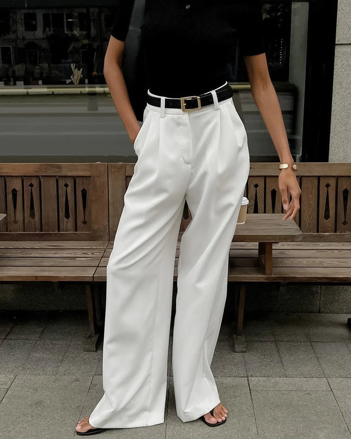 Mariana Casual White Pants