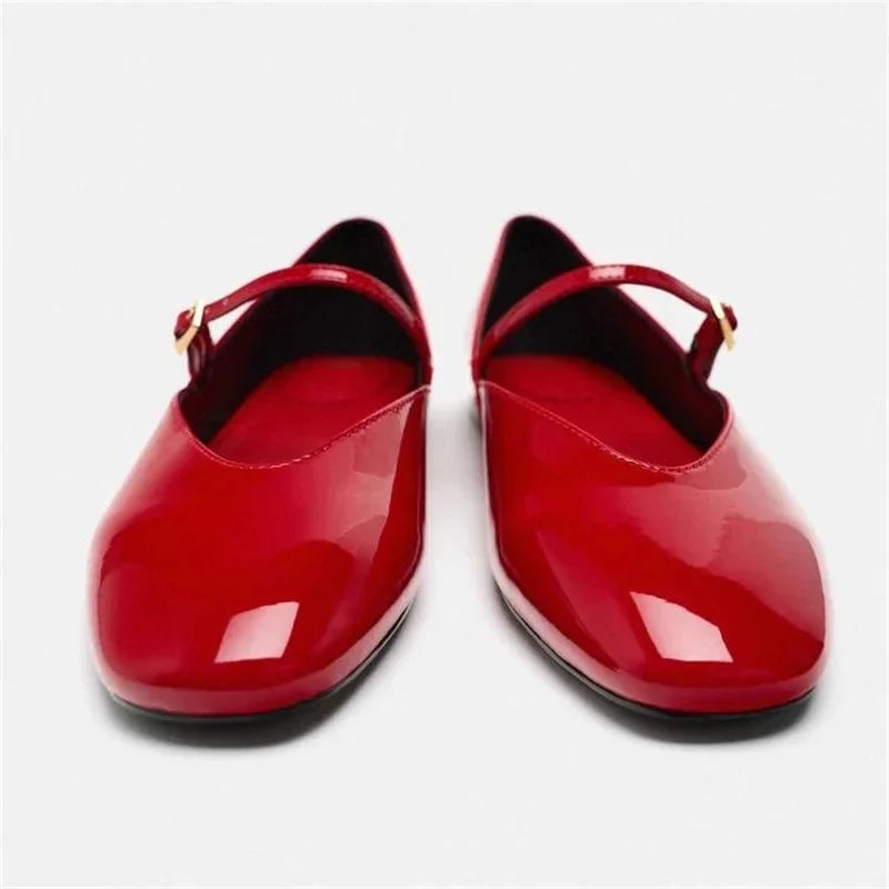 Poppy Classic Leather Flats