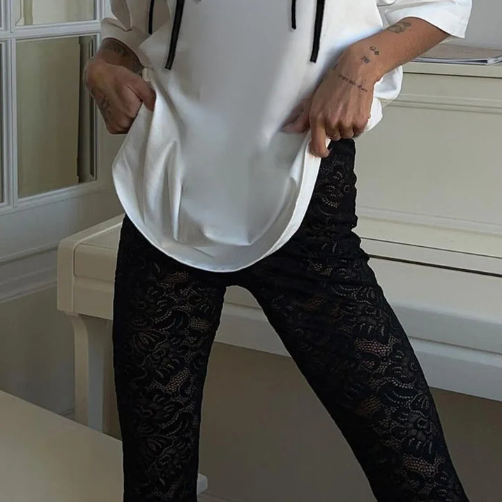 Lilly Hollow-Out Pants