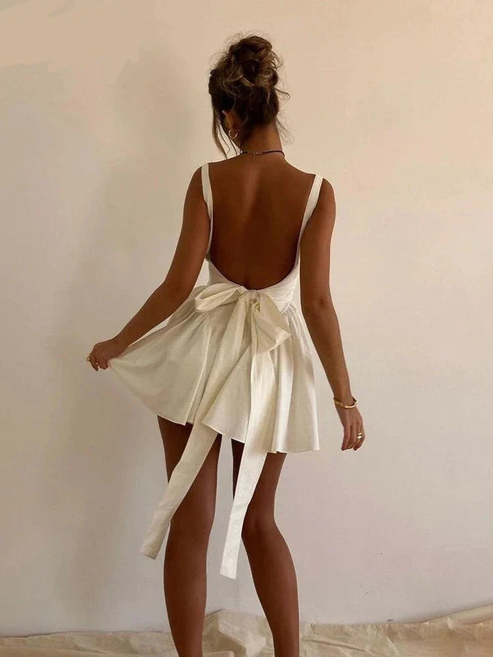 Elia Square-Collar Mini