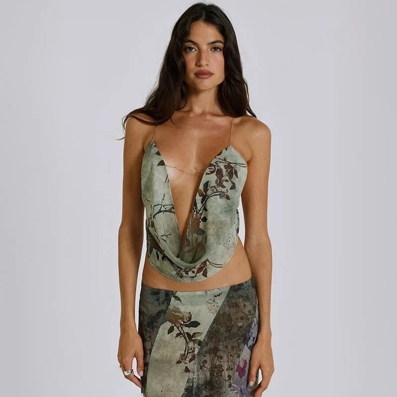 Isabelle Open-Back Summer Top