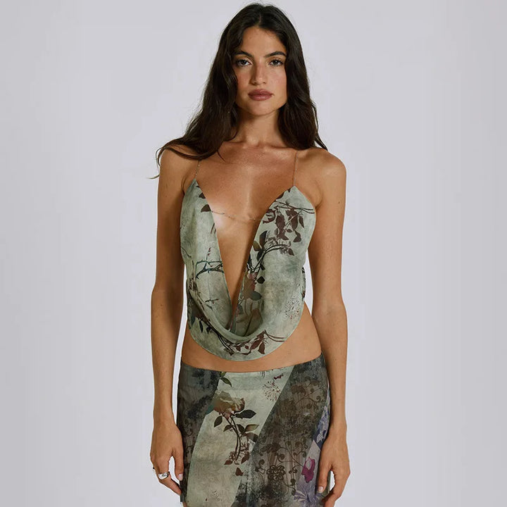 Isabelle Open-Back Summer Top