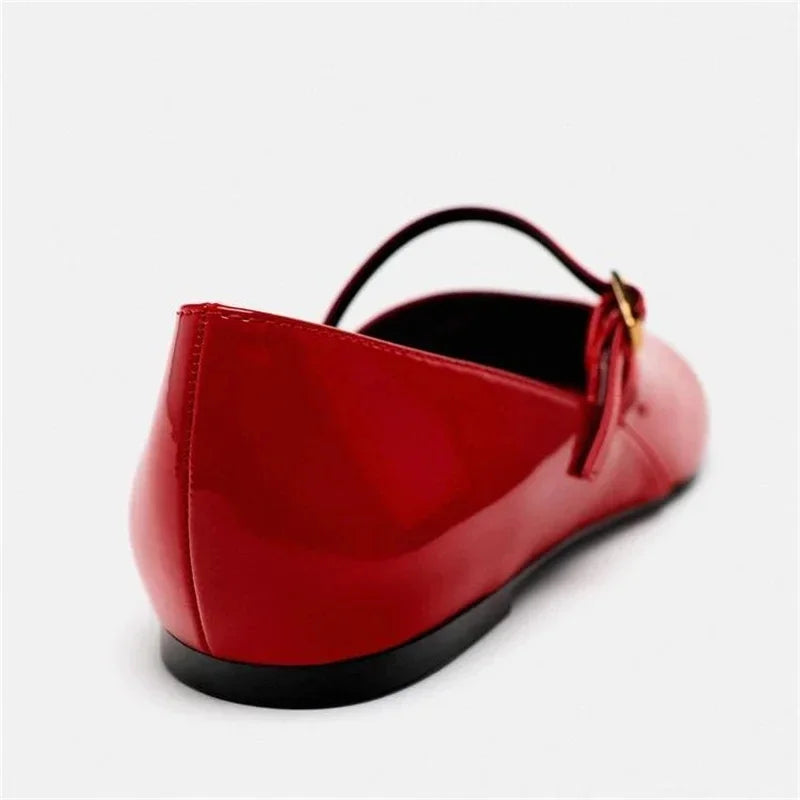 Poppy Classic Leather Flats