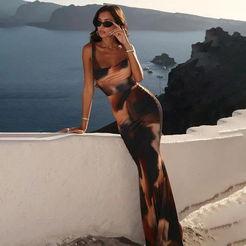 Priscilla Bodycon Maxi Dress