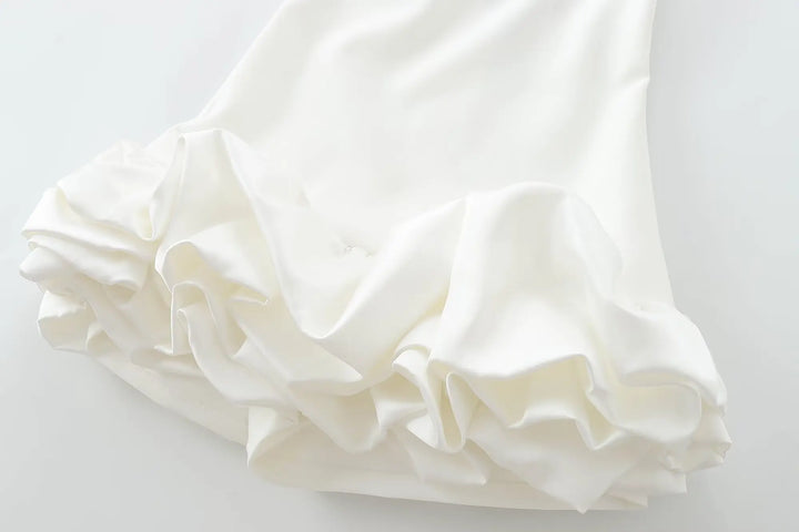 Yara Ruffle Hem Dress