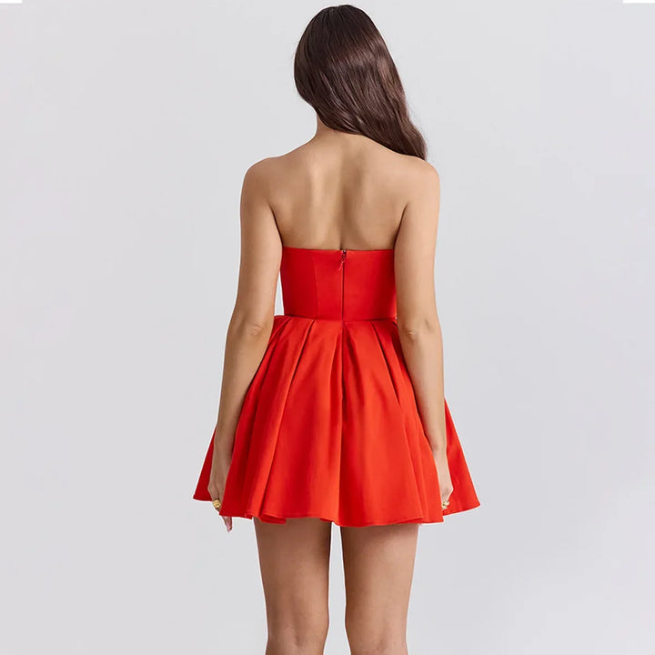 Loretta Strapless Mini Dress