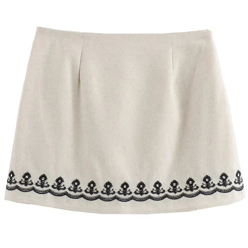 Amy Mini Design Skirt