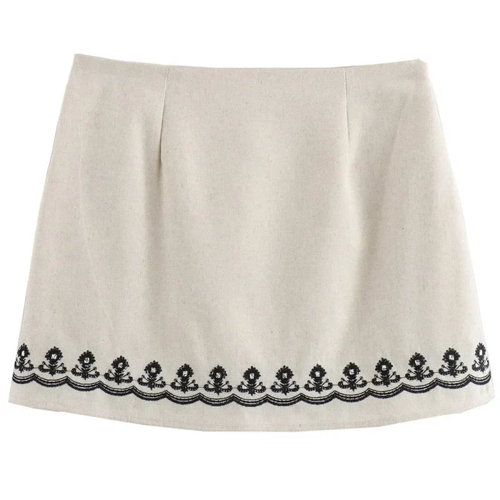 Amy Mini Design Skirt
