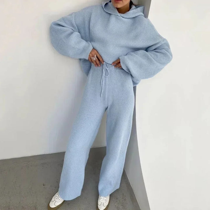 Xiomara Ribbed Sweater & Sweatpants Set