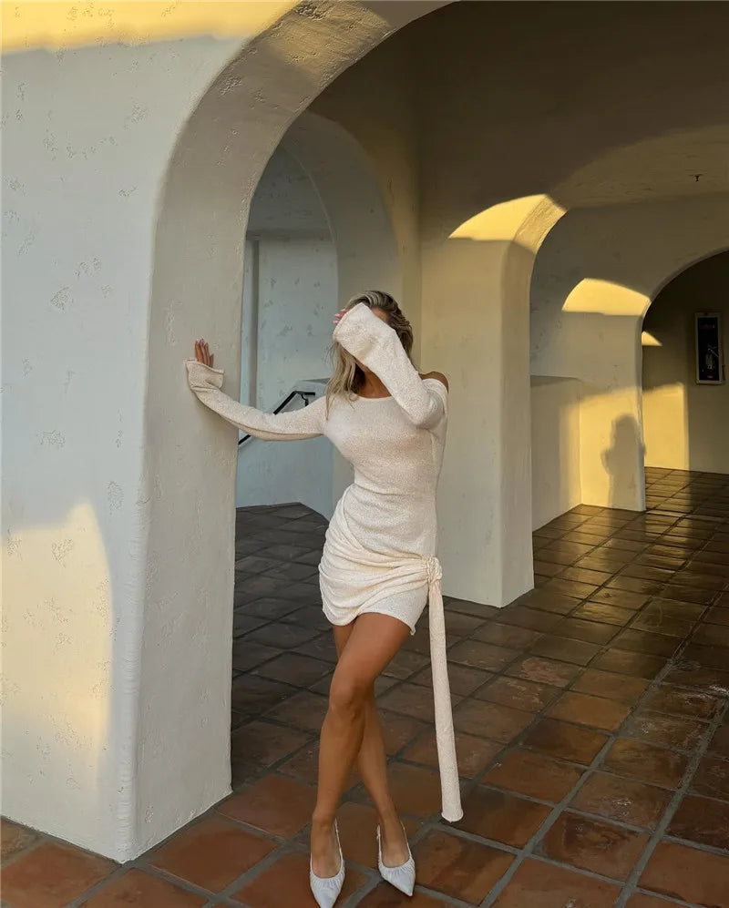 Murphy Off-Shoulder Sweater Dress