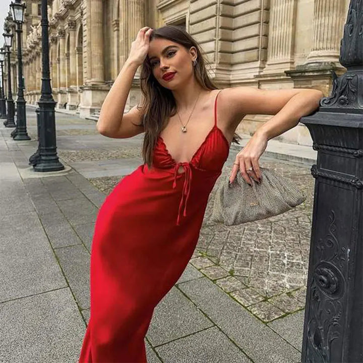 Cassidy Spaghetti-Strap Dress