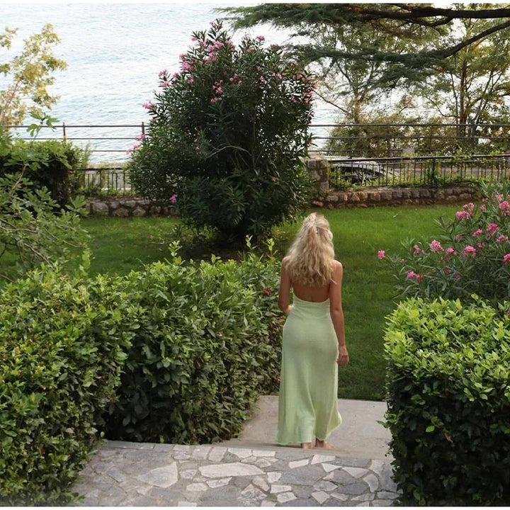 Ramona Flower V-Neck Dress