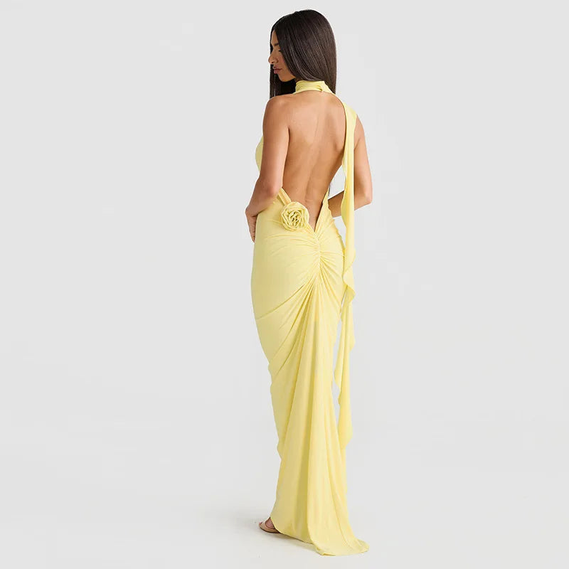 Davina Bodycon Backless Dress