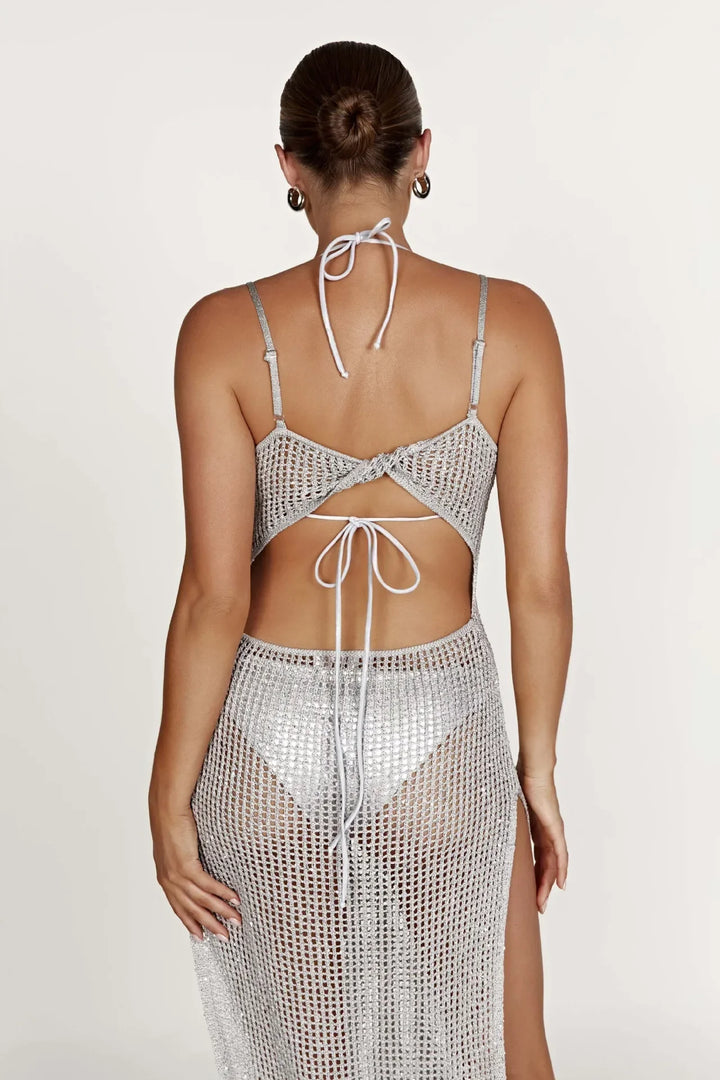 Marleigh Hollow-Out Maxi Dress