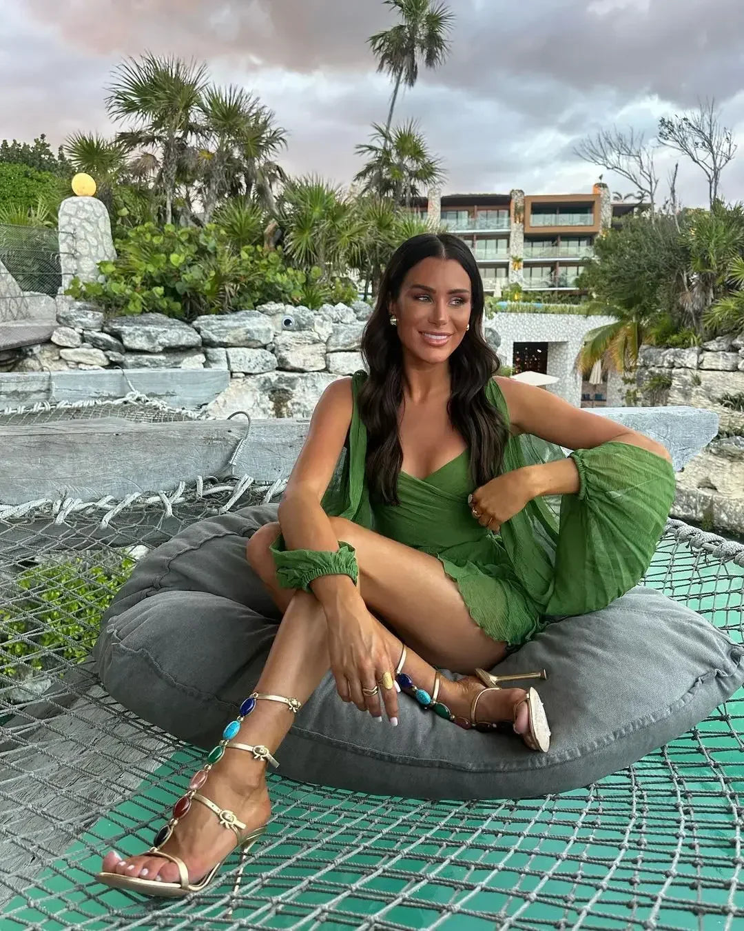 Nyomi Ruffle Mini Dress